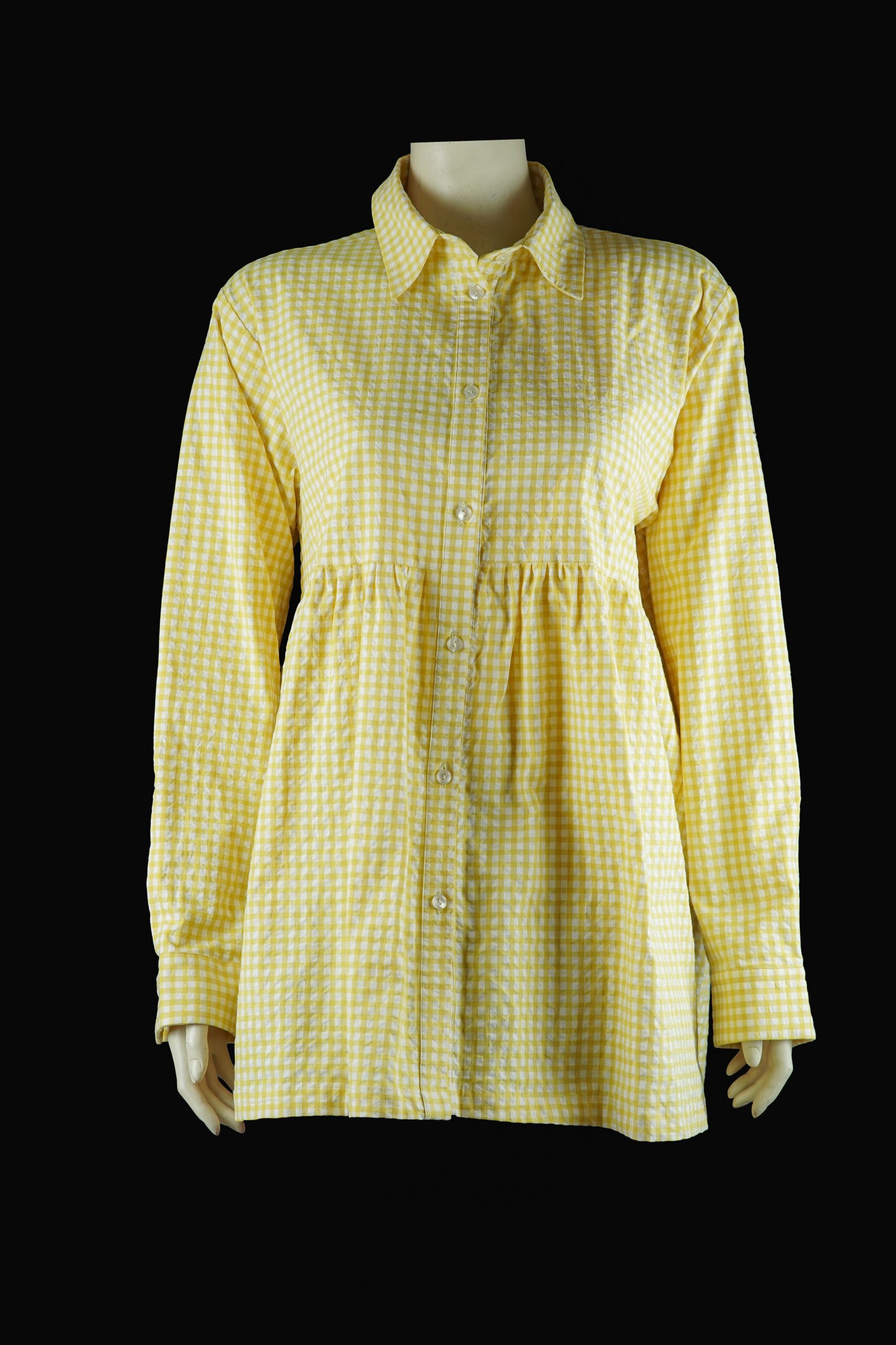 Sunlit Check Tunic Dress