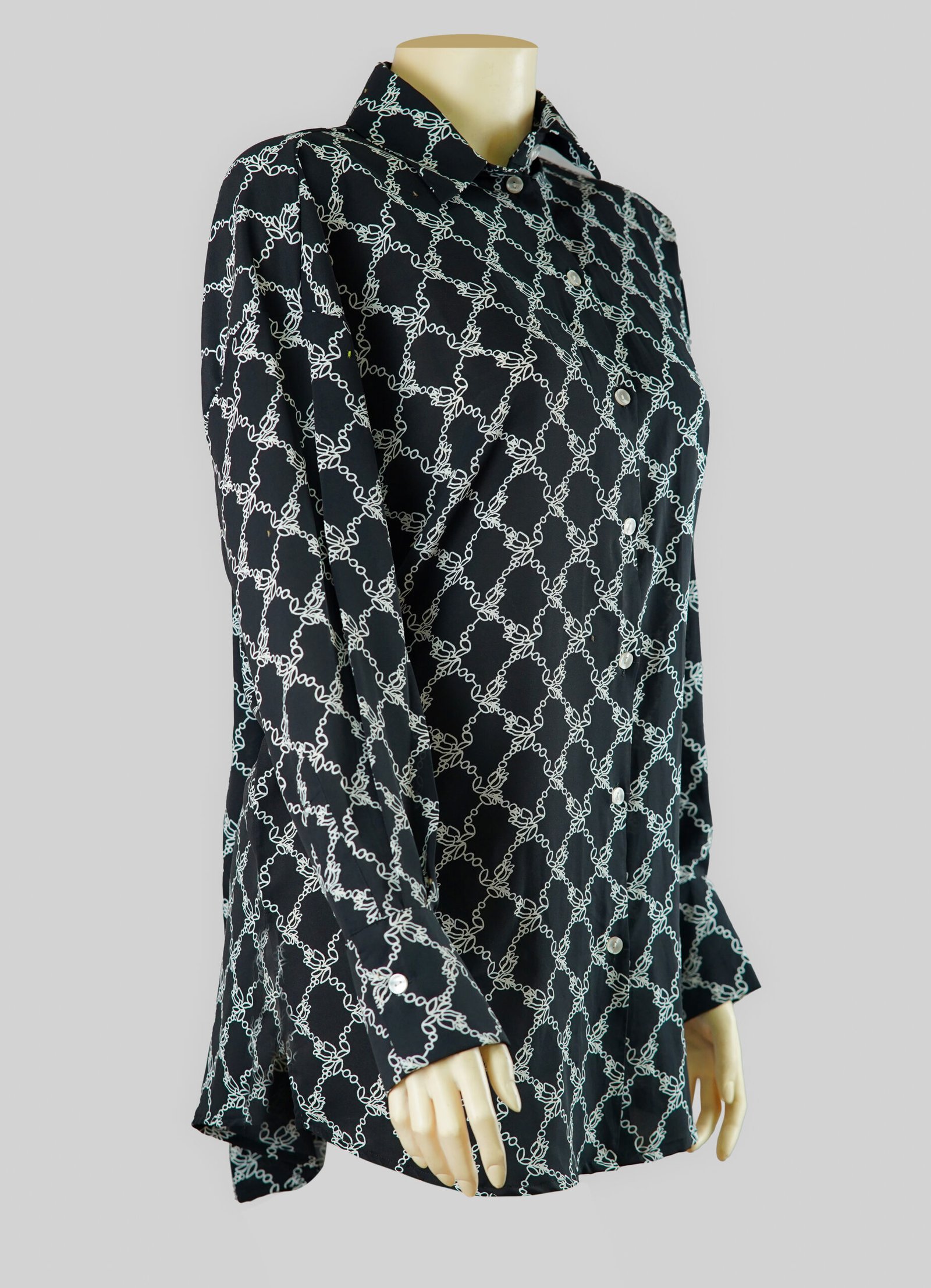 Midnight Chain Loose Shirt