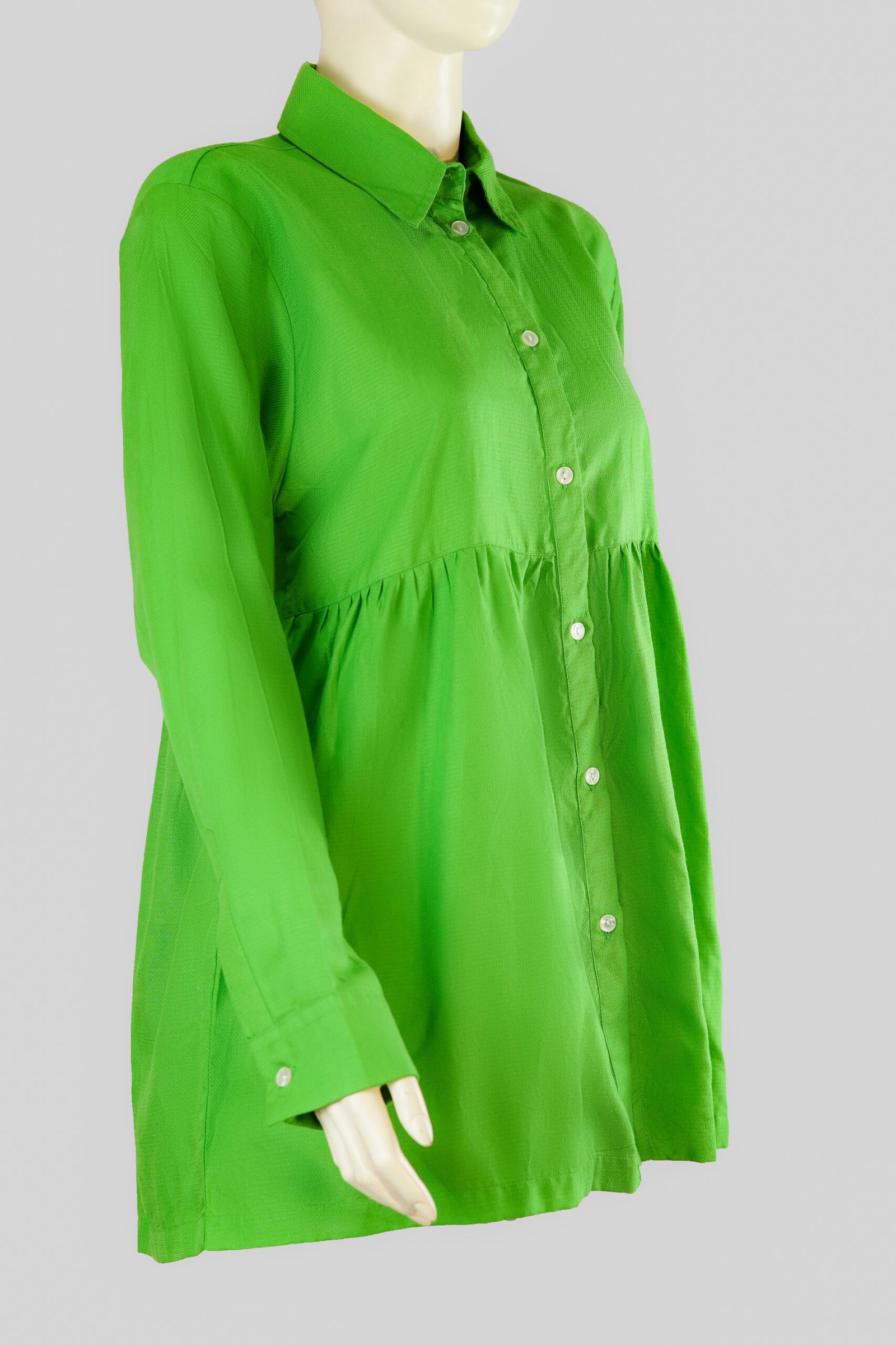 Lime Glow Tunic Dress