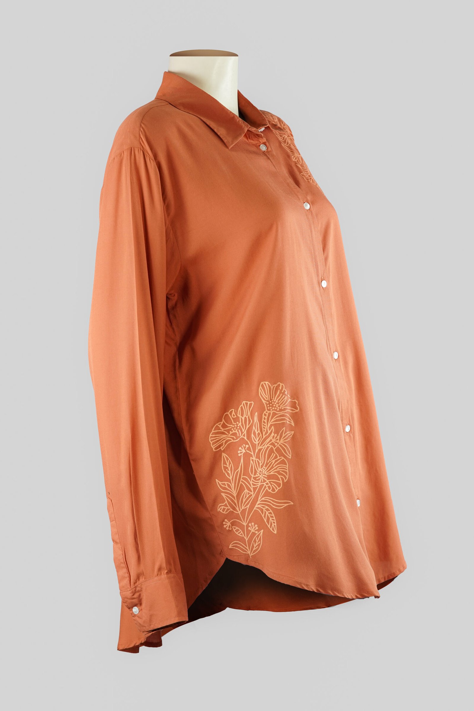 Rust Bloom” Women’s Shirt