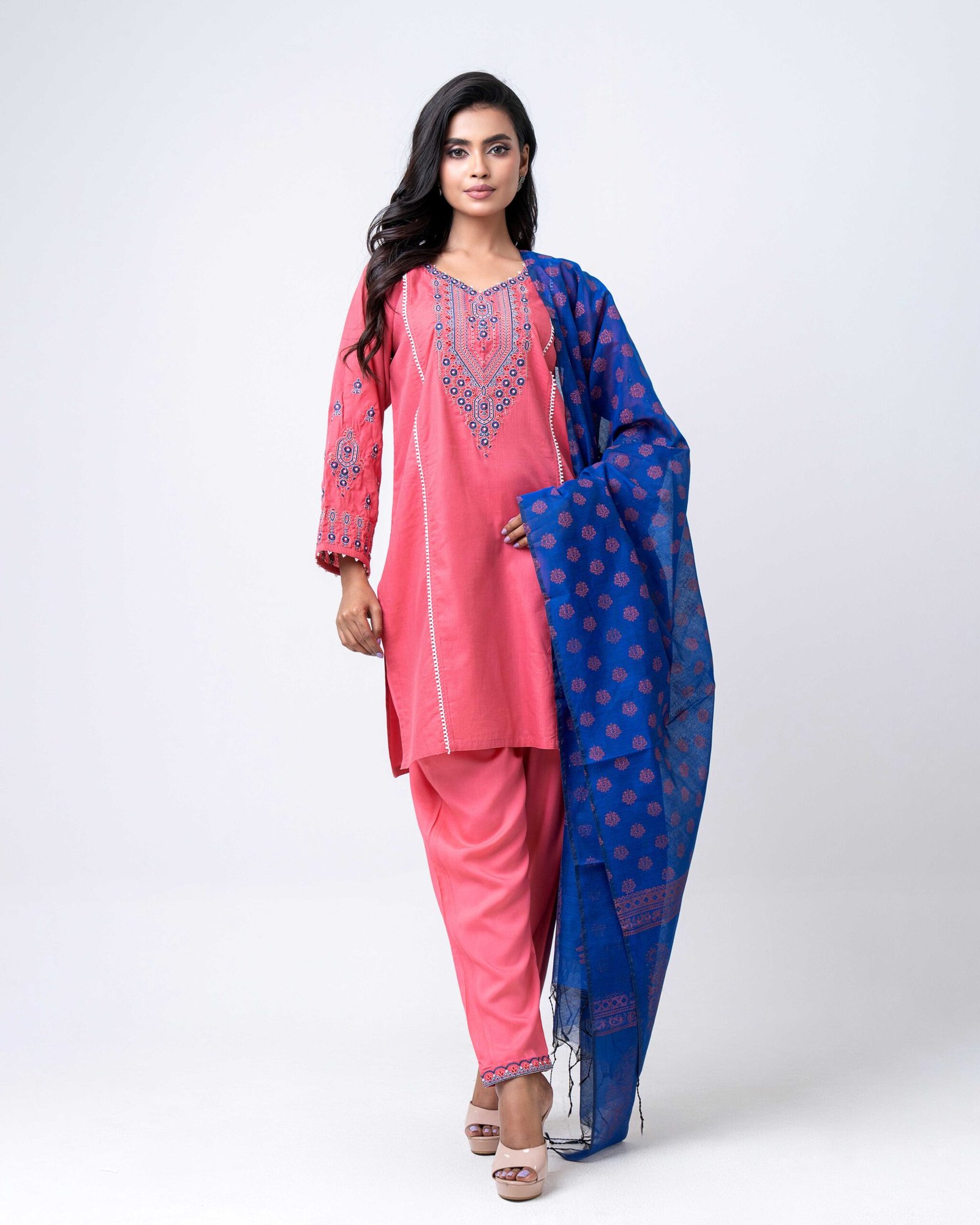 Blush Sapphire Ensemble salwar kameez