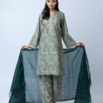 Emerald Grace Cotton Shalwar Kameez