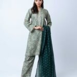 Emerald Grace Cotton Shalwar Kameez