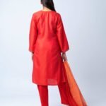 Sunset Ember Elegance Salwar kameez