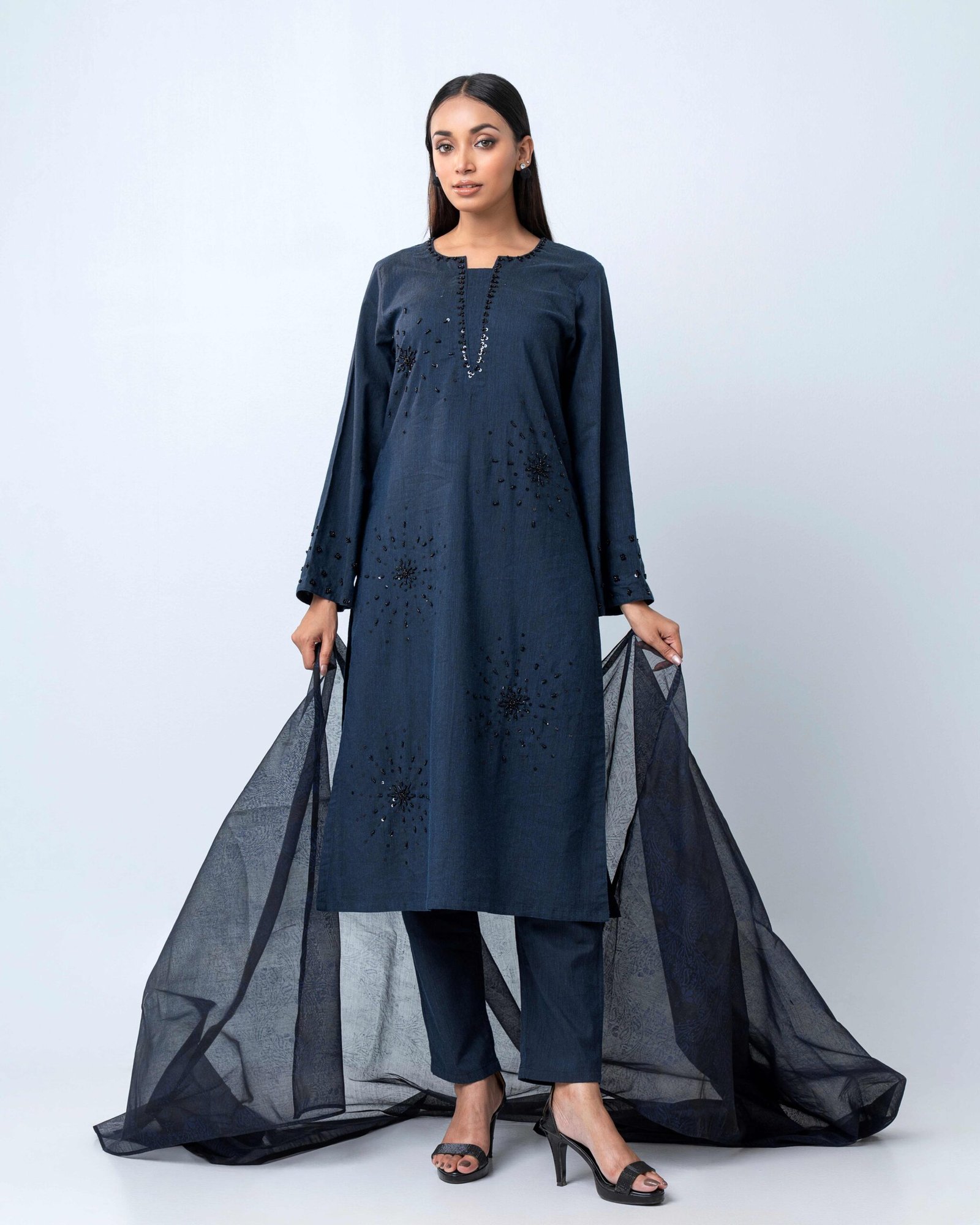 Midnight Noir Shalwar kameez