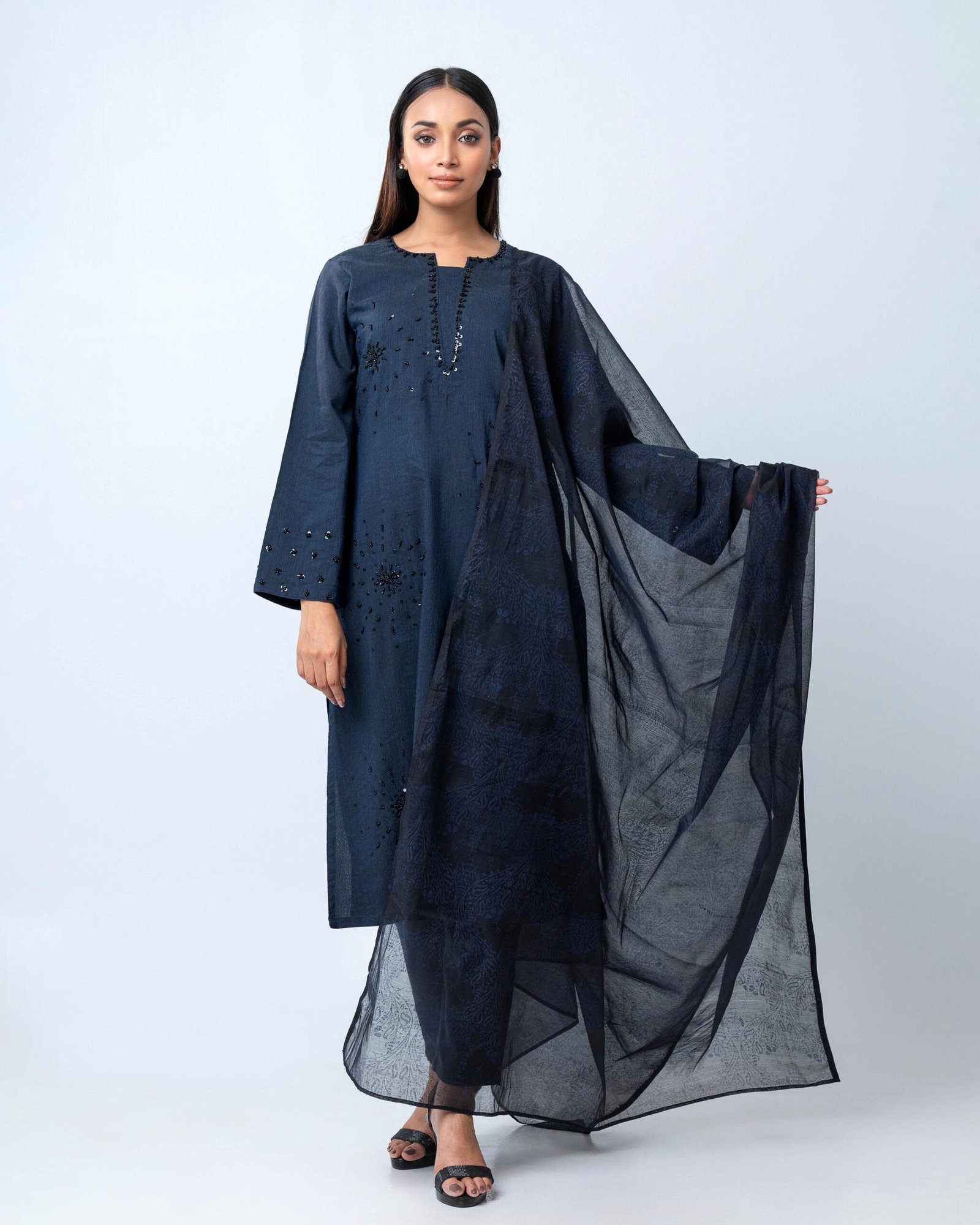 Midnight Noir Shalwar kameez
