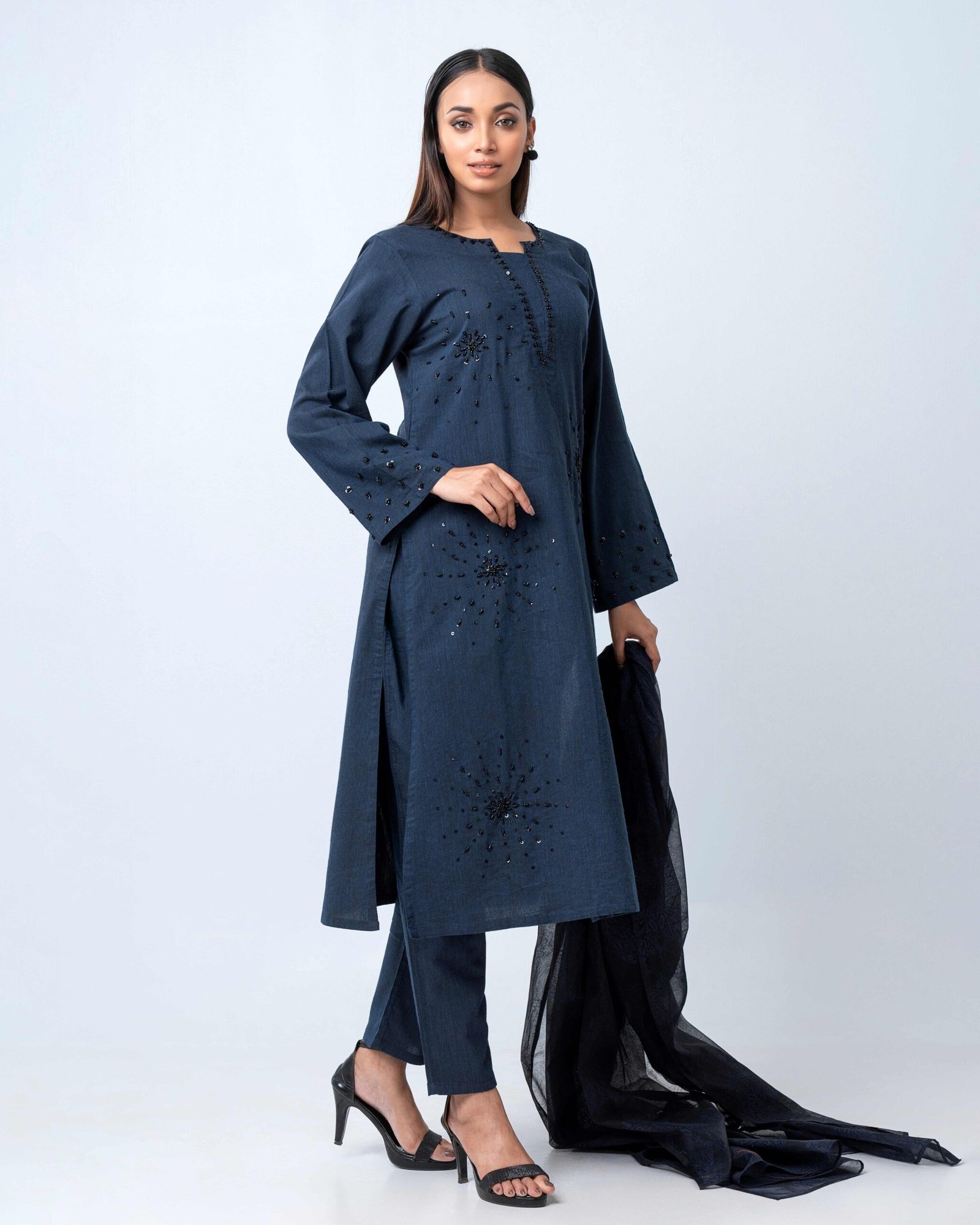 Midnight Noir Shalwar kameez