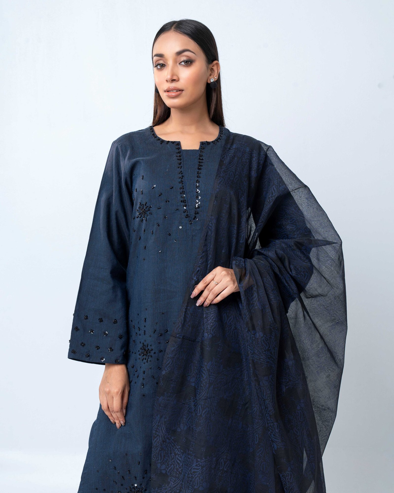 Midnight Noir Shalwar kameez