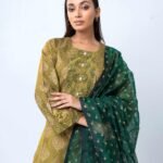 Olive Royale Shalwar Kameez