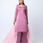 Pink Moon Handcrafted Shalwar Kameez