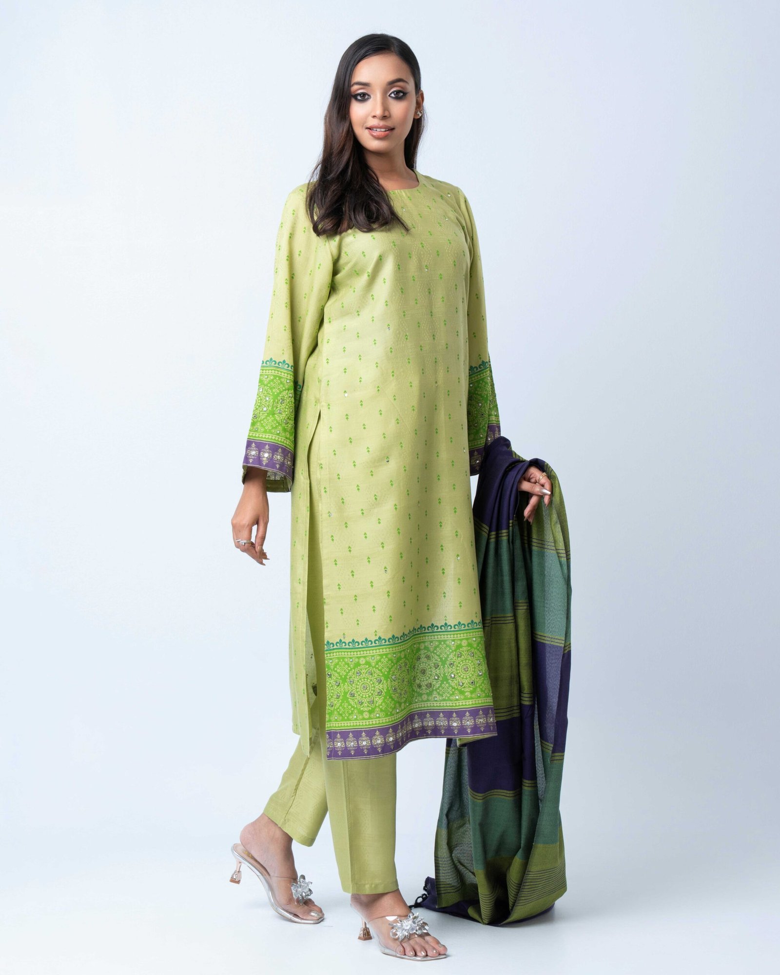 Ever_Shalwar kameez_DSC02789 Willow Lime Shalwar kameez