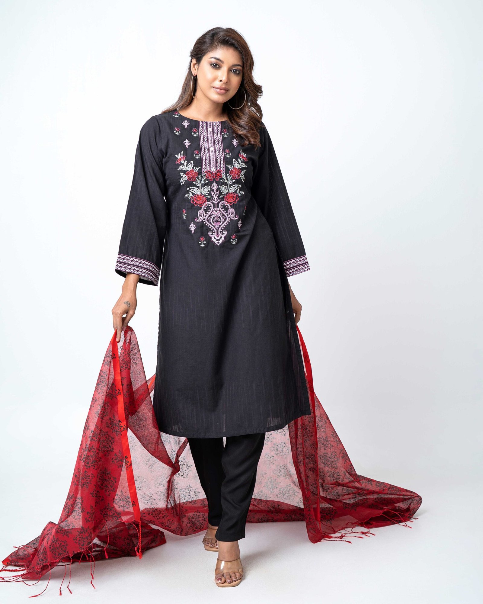 Midnight Rose Shalwar Kameez